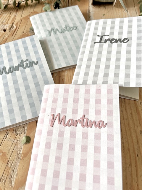 Libretas personalizadas