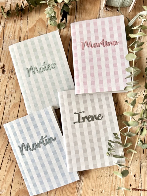 Libretas personalizadas